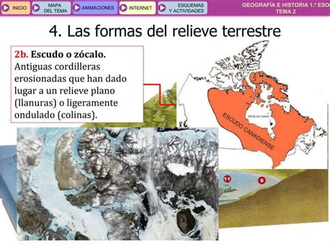 Tema 2 El Relieve Terrestre