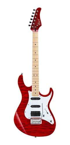 Guitarra eléctrica Cort G Series G250DX de tilo americano trans red con