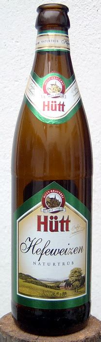 Hütt Hefeweizen naturtrüb Bierverkostung de