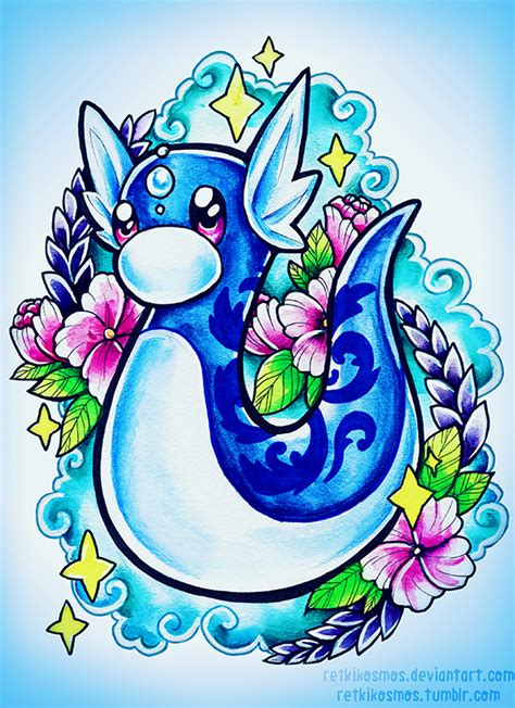 Dratini by RetkiKosmos on DeviantArt