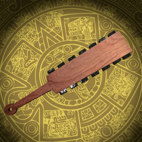 Blend Swap Macuahuitl Aztec Sword