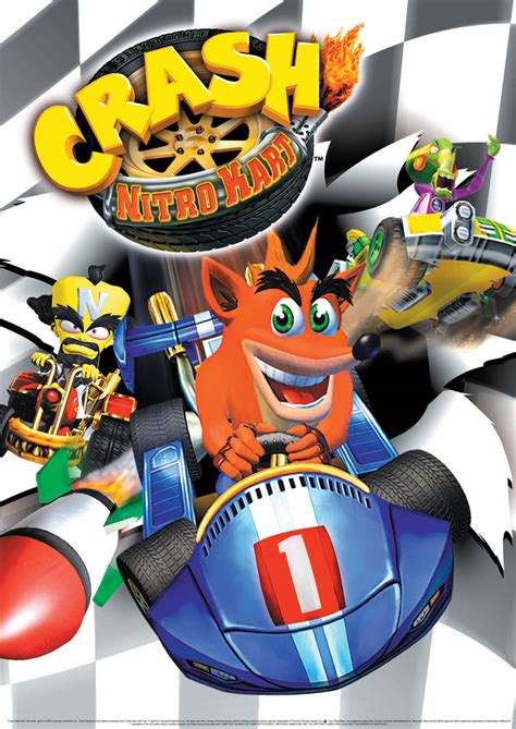 Crash Nitro Kart Poster Hd By Crasharki On Deviantart