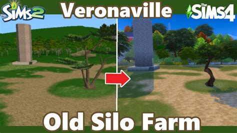 SIMS 2 VERONAVILLE OLD SILO FARM In SIMS 4 Recreating Veronaville