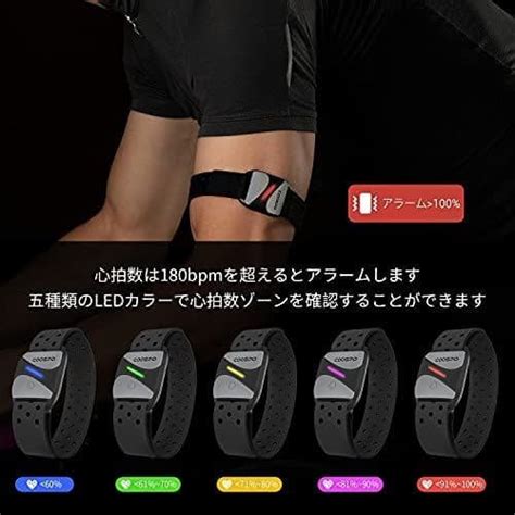 New Coospo Armband Heartbeat Sensor Optics Type Heart Rate Monitor