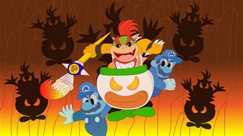 Bowser Jr's Shadow Showdown (2) by Kallan21 on DeviantArt