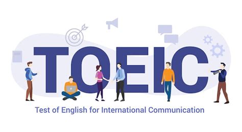 Prueba toeic de inglés para el concepto de comunicación internacional