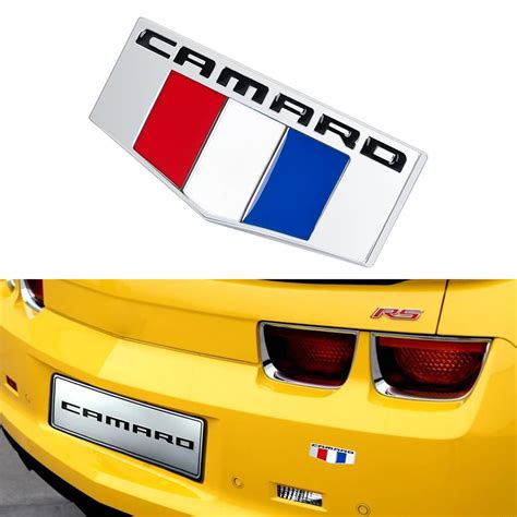 For Chevrolet Camaro Emblem Nameplate Sticker 3d Auto Side Waist Body