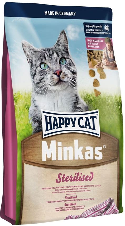 HAPPY CAT Minkas Sterilised Karma dla dorosłych kotów TOFIVET