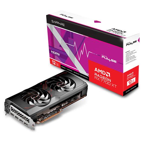 Sapphire Pulse Amd Radeon Rx 7700 Xt 12gb Carte Graphique Garantie