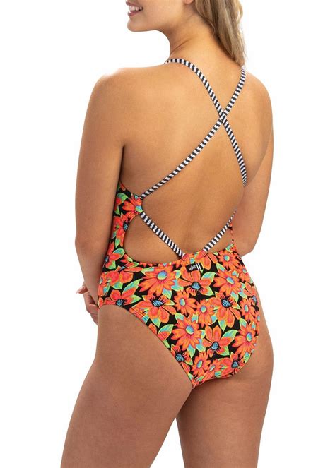 Dolfin Uglies Womens Revibe Diamond Tie Back Swimsuit Proswimwear