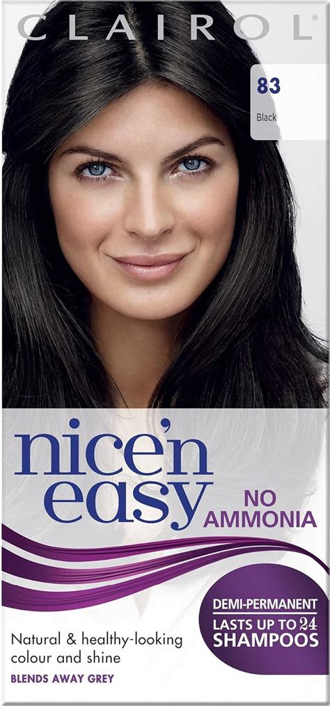 Nicen Easy Coloration Durable Non Permanente Pour Cheveux Amazon Fr