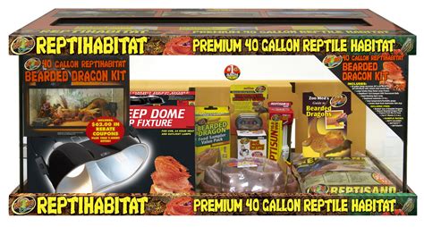 40 Gallon ReptiHabitat™ Bearded Dragon Kit | Zoo Med Laboratories, Inc.