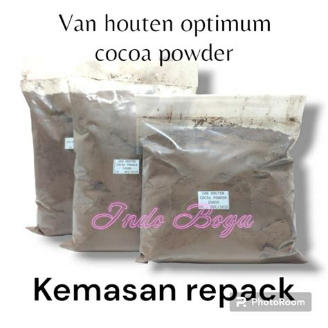 Jual Van Houten Cocoa Powder Optimum REPACK Coklat Bubuk Premium