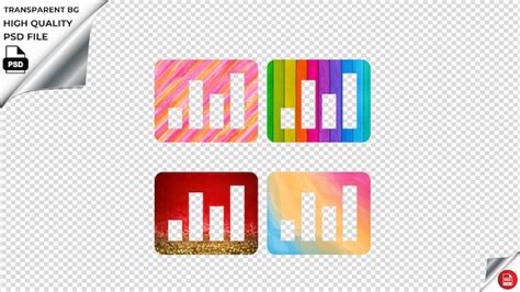 Premium PSD Customer Parameter Configuration Colorful Icon Pack PSD