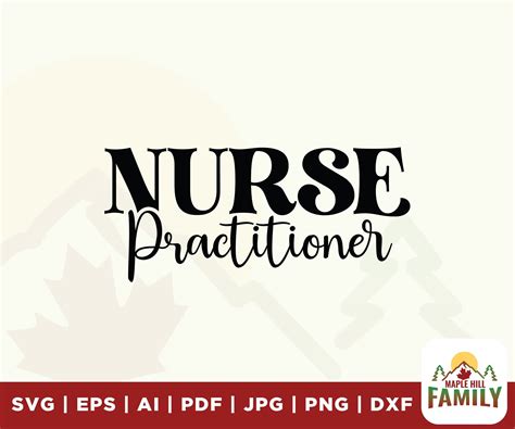 Nurse Practitioner Svg Nurse Svg Practitioner Svg Np Etsy