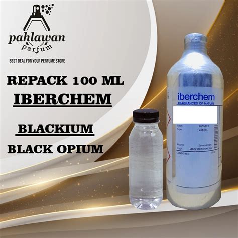 Jual Black Opium Iberchem Ml Murni Bibit Tidak Segel Shopee Indonesia