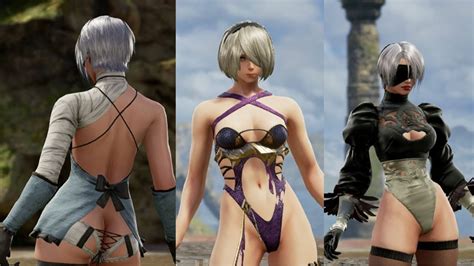 Soul Calibur Vi 2b In All Sexy Outfits And All Female Free Hot Nude