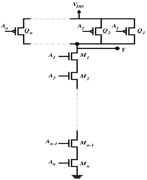 2 Input Nand Gate Cmos Schematic Diagram