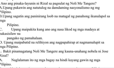 Ano Ang Pinaka Layunin Ni Rizal Sa Pagsulat Studyx