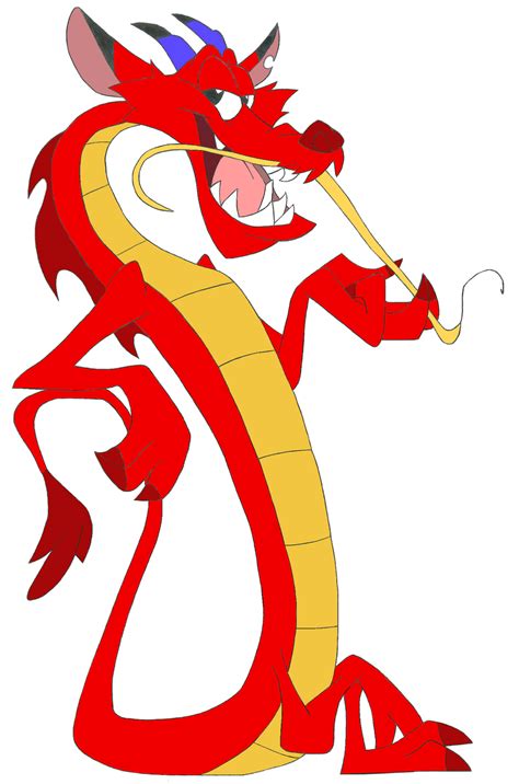 Mushu Disney S Mulan 1998 By Raptoruos Knight On DeviantArt