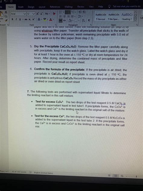 Limiting Reactant Experiment Define Limiting