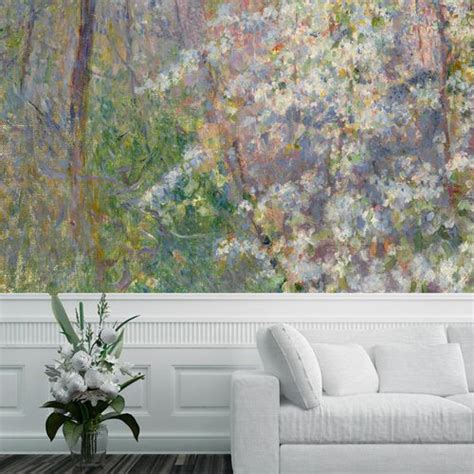 Papier Peint Classique Arbres En Fleurs Lgd D Cor Mural Sur