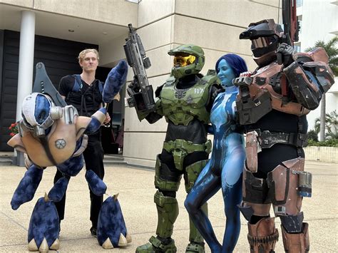 Halo Combat Evolved Grunt Cosplay Puppet