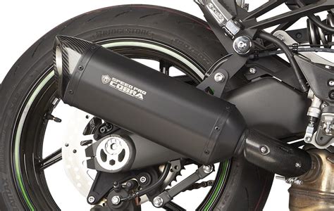 Speedpro Cobra Cr Hexagon Black Series Touring Series Slip On Kawasaki