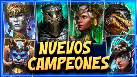 NUEVOS CAMPEONES y MI NUEVO campeón FAVORITO RAID SHADOW