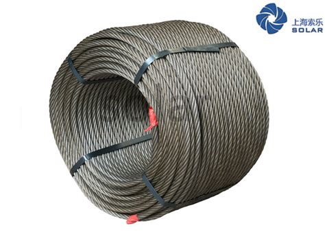 EIPS IWRC 6X37 Bright Wire Rope Galvanized Wire Rope With Superior