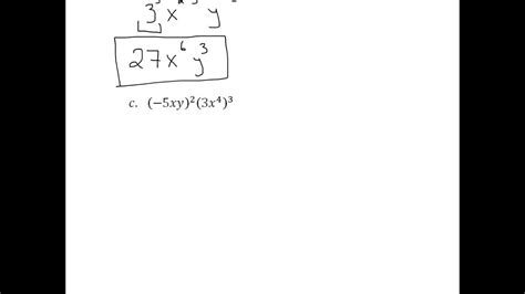 Power Rule For Polynomials Youtube