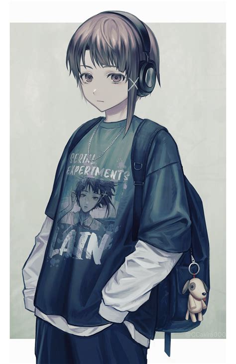 Iwakura Lain Serial Experiments Lain Image By Pixiv Id 31786186