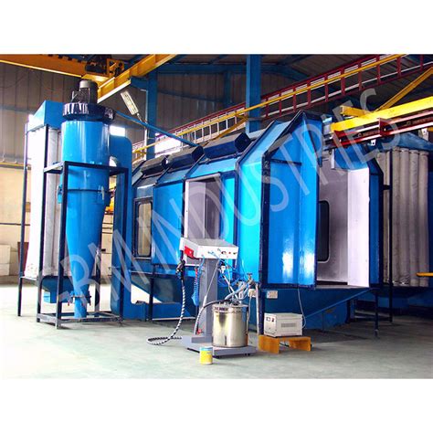 Conveyorised Powder Coating Booth At Best Price In Jhajjar Gbm Industries