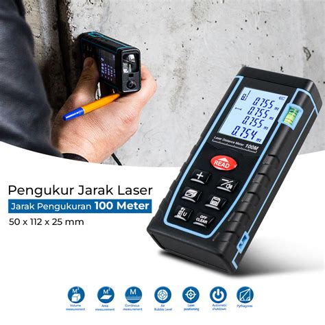 Pengukur Jarak Laser Range Finder 100M SW T Multi Color