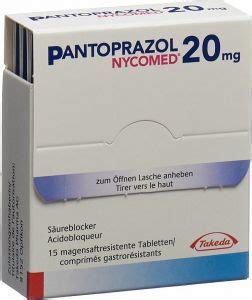 Pantoprazol Nycomed Tabletten 20mg 15 Stück in der Adler Apotheke