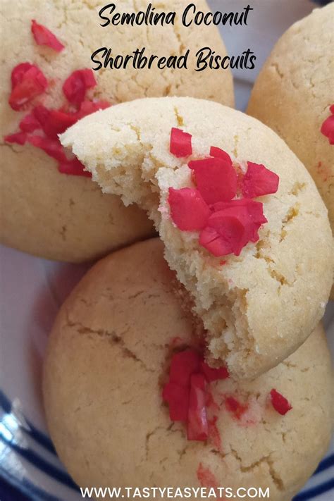 Delicious Semolina Coconut Biscuits