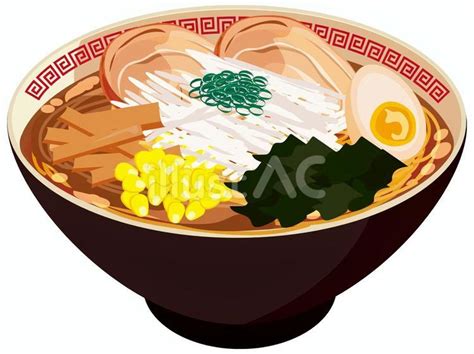 味噌ラーメンイラスト No 23328392｜無料イラスト・フリー素材なら「イラストac」