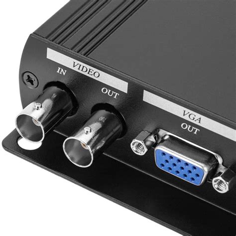AD001H High Resolution Composite Video to VGA Converter with BNC Return ...