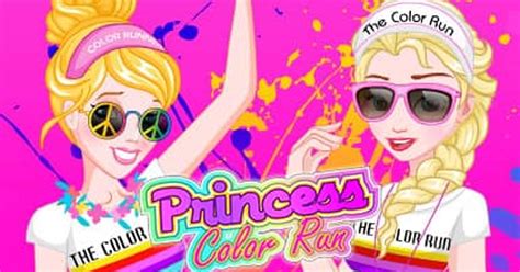 Princess Color Run Online Oyun Hemen Oyna Oyungemisi