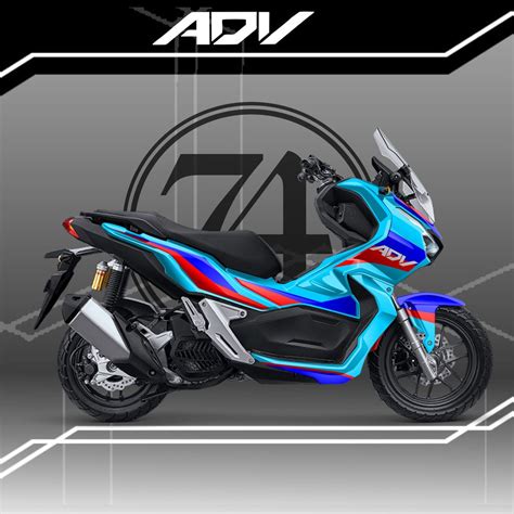 Decal Sticker Honda Adv 150 Dekal Sticker Striping Adv Full Body Code