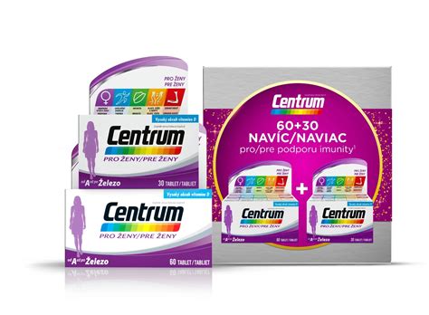 Centrum Multivitamín Pro ženy 60 30 Tablet