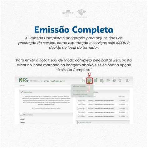 Mei Veja O Passo A Passo Para Emitir Notas Fiscais Pelo Off