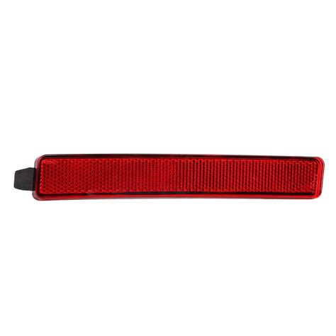 Rear Bumper Trim Reflector Lens Tail Warning Reflector For