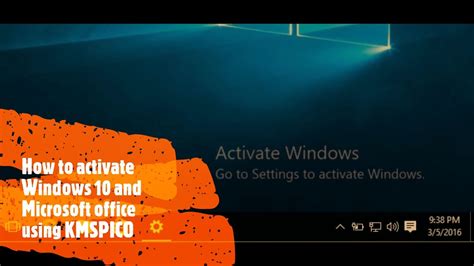 How To Activate Windows And Microsoft Office For Free Youtube