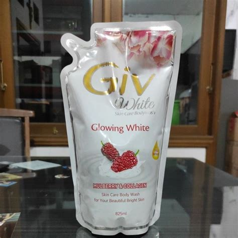 Jual Giv Sabun Cair Body Wash Glowing White Mulberry And Collagen 825