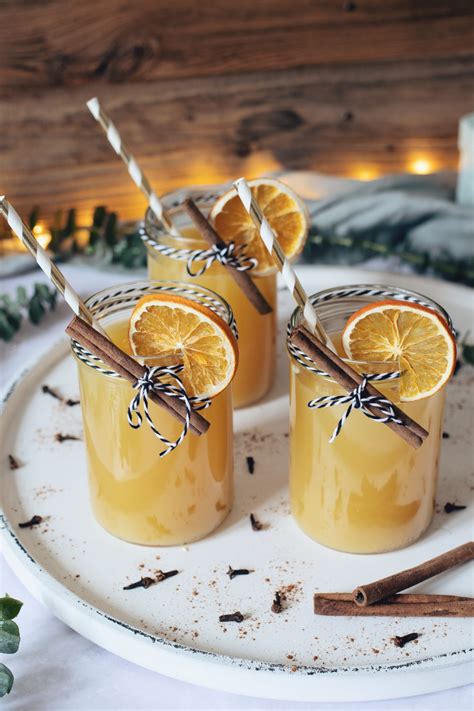 Apfelpunsch Rezept Mit Orangensaft Und Zimt