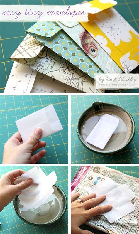 Easy Tiny Envelope Tutorial – Ruth Bleakley's Studio