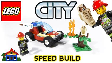 Lego City Forest Fire 60247 Speed Build Unboxing And Timelapse