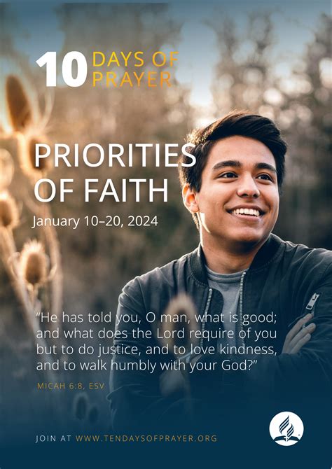 Days Of Prayer Seventh Day Adventist Church Inter American