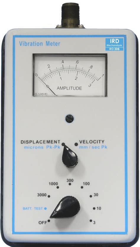 IRD306 Analog Vibration Meter